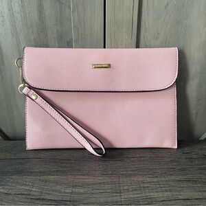 Elim & Paul Pink Clutch Bag